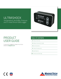 Thumbnail of document Manual - 902121-00 UltraShock Data Logger